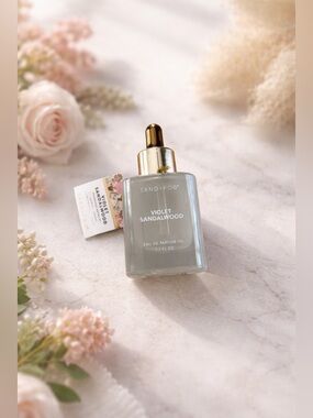 Sand + Fog Violet Sandalwood body oil Oil 1.7oz New Floral Woody Luxe